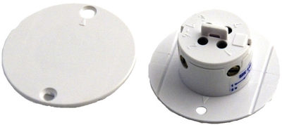 Alarmtech Magneetcontact, inbouw 19mm , wit