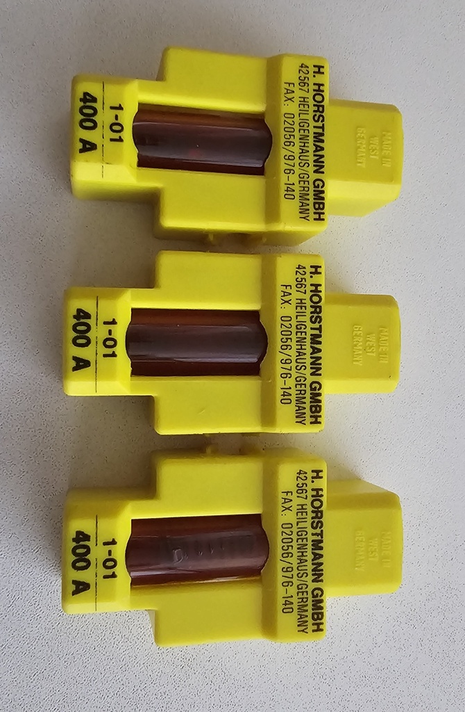 Vloeistofindicator kortsluitverklikker voor kabel Ø 30 - 40 mm 400A set van 3 stuks