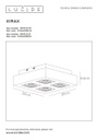 XIRAX - Plafondspot - LED Dim to warm - GU10 - 4x5W 2200K/3000K - Wit