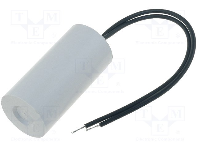 Condensator motoren  8µF 450VAC  Ø30x78mm MIFLEX