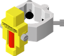 Indicateur de liquide indicateur de court-circuit pour câble Ø 30 - 40 mm 600A lot de 3 pièces