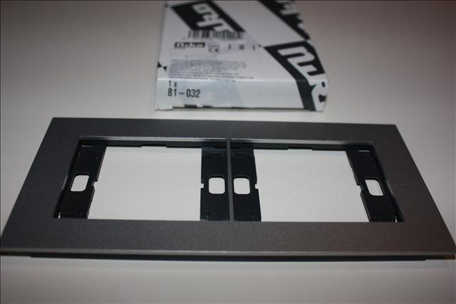 Axend Sterling afdekplaat tweevoudige horizontaal