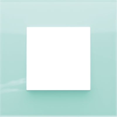 ENKELVOUDIGE AFDEKPLAAT Pure liquid jade