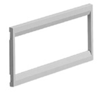 Afdekplaat licht grijs voor frame Multibox 16135