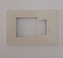 Afdekraam Magic voor stopcontact en schakelaar ref. 503S/41nr ivoorkleur oud model 