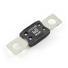 mega-serie  smeltveiligheid 60A 32VDC M8 schroef autozekering