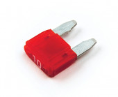 Zekering smeltveiligheid 10A 32VDC autozekering 10,9mm Mini
