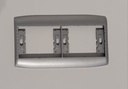 da Vinci Sterling tweevoudige afdekplaat horizontaal centerafstand 71mm (gebruikt)