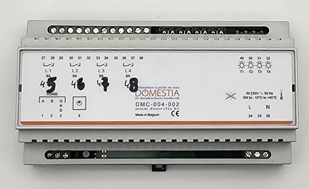Domestia - Uitbreidingsmodule 4  uitgangen gebruikt   (kopie)