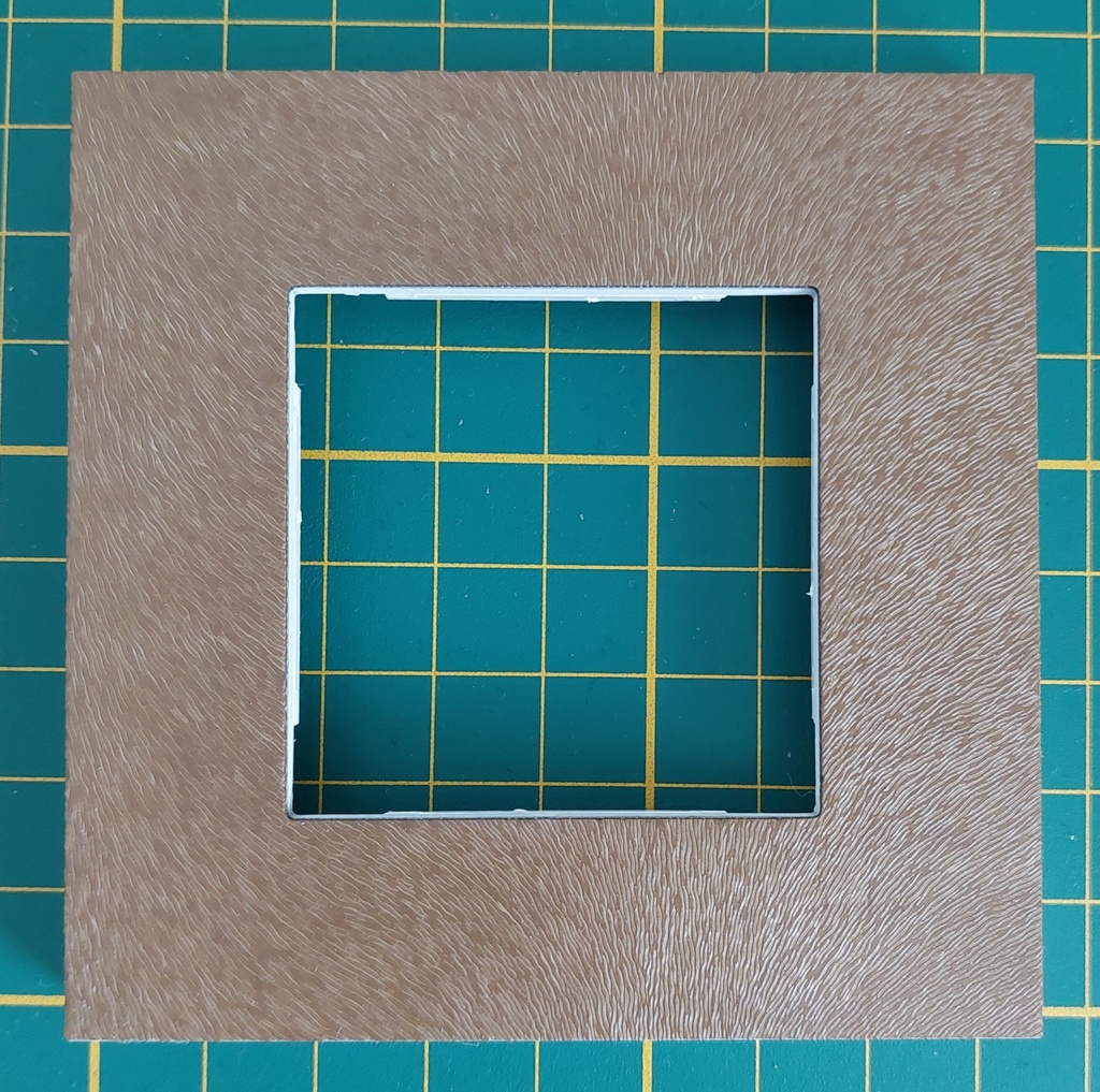 ENKELVOUDIGE AFDEKPLAAT Pure skin sensation kaneel