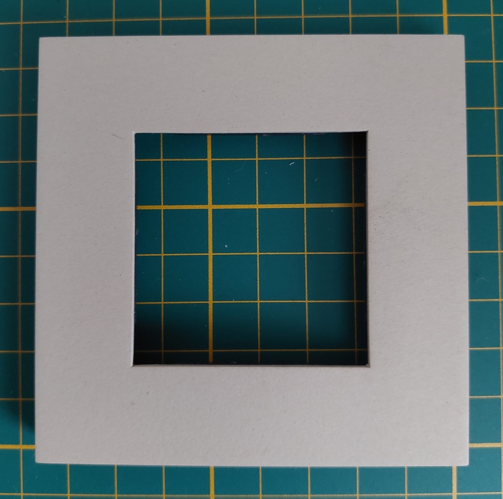 ENKELVOUDIGE AFDEKPLAAT  Pure natural soft grey