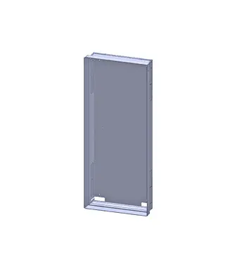 Modul 2000 Kader met deur voor inbouwkast S3 3U-39