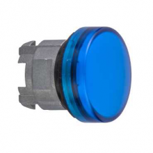 KOP SIGNAALLAMP LED BLAUW DIAM22MM
