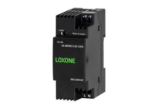 [lox 200001] 24Vdc Power Supply voeding 1.3A loxone