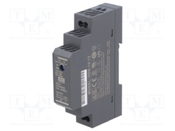 [hdr-15-12] Voeding schakelende 12VDC 15W 10,8÷13,8VDC 1,25A 85÷264VAC maen well