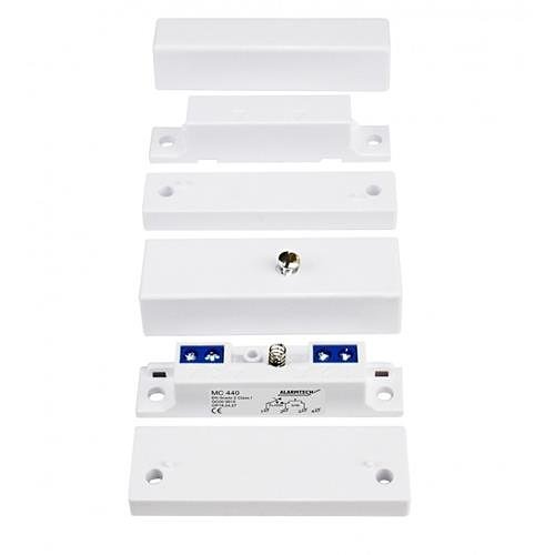 [MC 440-T] Alarm Tech MC440-T MC 400 serie, Magneetcontact, opbouw, NC
