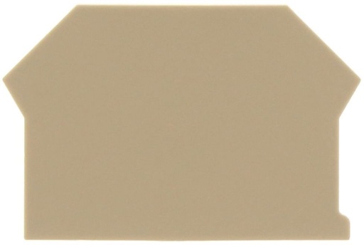 [2001.2  AP 2,5-10 BG] Eindplaat breedte 1,5 mm kleur beige