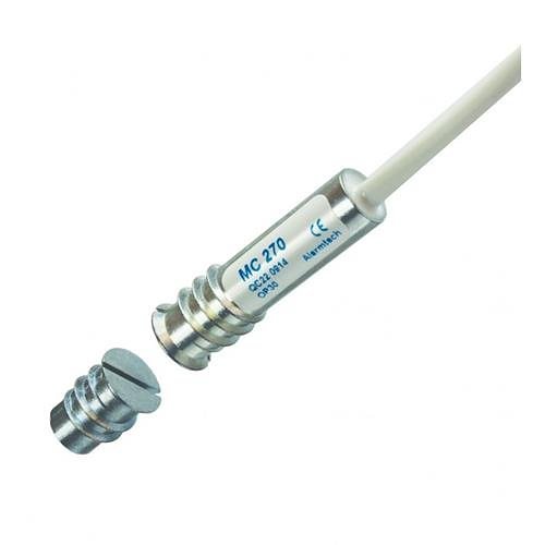 [mc270 b-582-0013] Alarmtech inbouw magneetcontact MC 270 met 2m kabel  diam 9mm