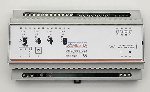 [DMC-004-002-03] Domestia - Uitbreidingsmodule 4  uitgangen gebruikt   (kopie)