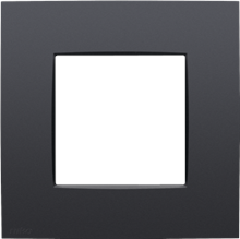 [124-76100] AFDEKPLAAT ENKELVOUDIGE  INTENSE ANTHRACITE (kopie)