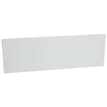 [020943] VOLLE METALEN AFDEKPLAAT - HOOGTE 200 MM - 24 MODULES - SLUITING MET SCHROEVEN  VOOR KASTEN XL3 800/4000
