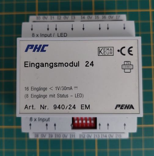 [940/24 EM] PEHA ingangmodule 24 bussysteem (gebruikt)