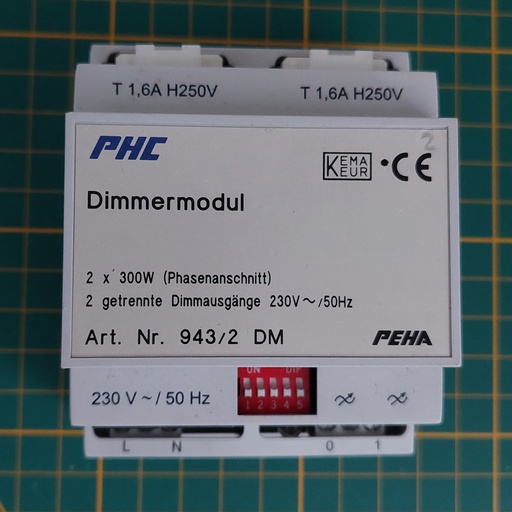 [943/2DM] PEHA Jalouzie-actor bussysteem jaloezie-uitgangen 4 (gebruikt) (kopie)