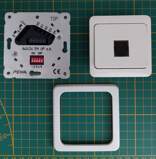 [940/24 EM UP] PEHA inb.moduul met draagframe decentraal  (gebruikt)