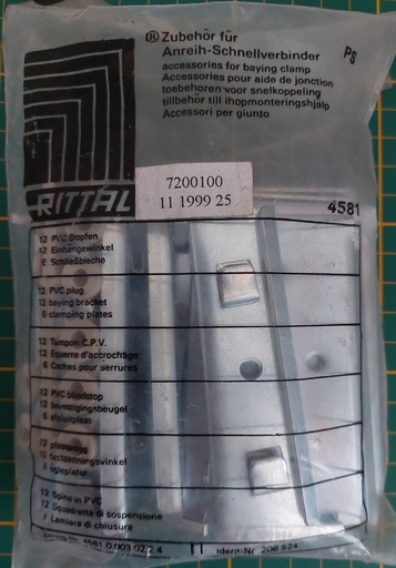 [4581] Toebehoren voor het koppelen van snelkoppelingen en ophangbeugels