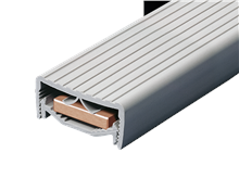 [SV3092] Afdekprofiel Cu12x5 t 30x10 1m