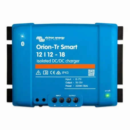 [ORI121222120] Orion-Tr Smart 12/12V-18A 220W geïsoleerd DC-DC Charger IP43