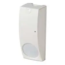 [IR160W6-10] detector draadloze passieve infrarood (PIR) bewegingsdetector met een zwarte triplex spiegeloptiek (gebruikt)